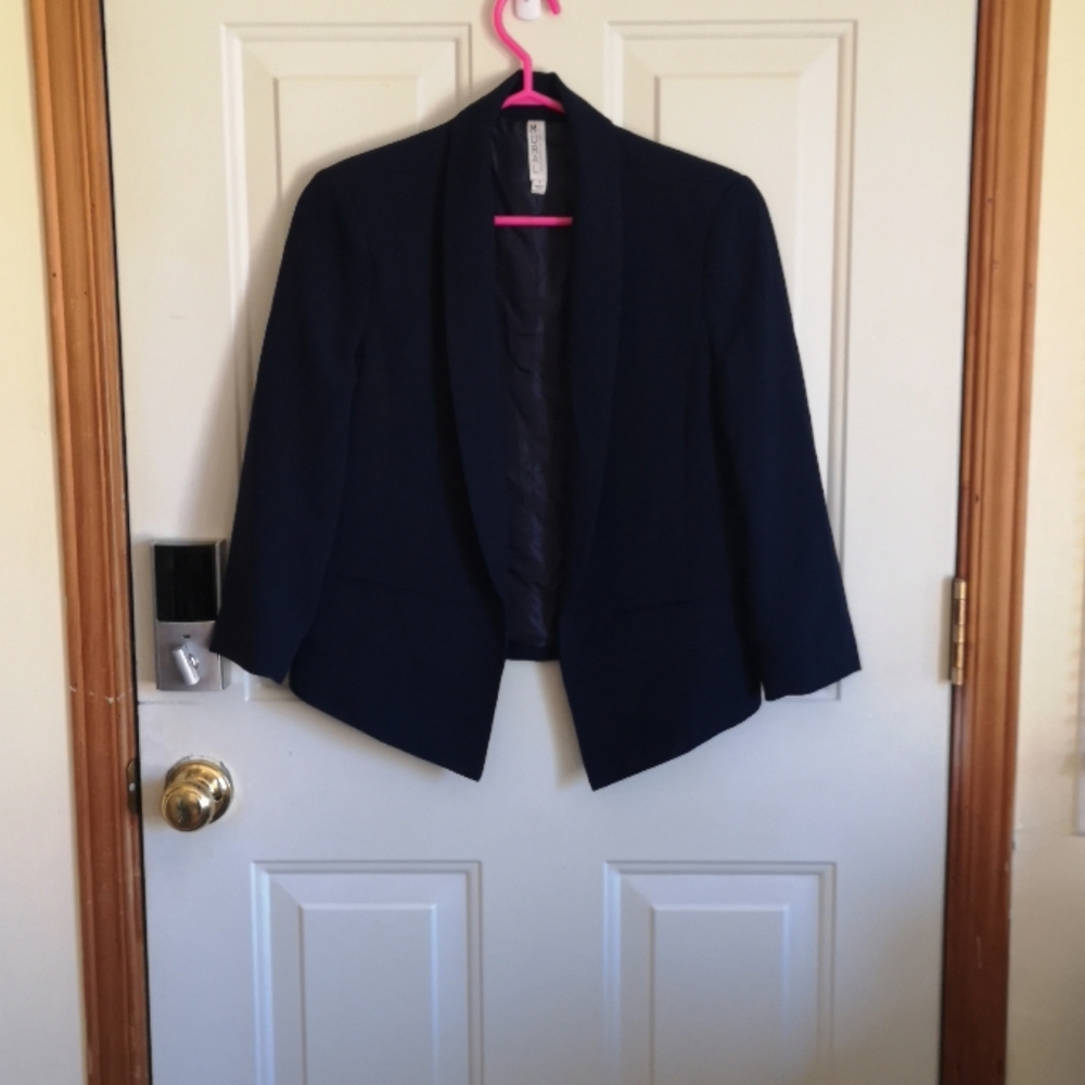Blue jacket